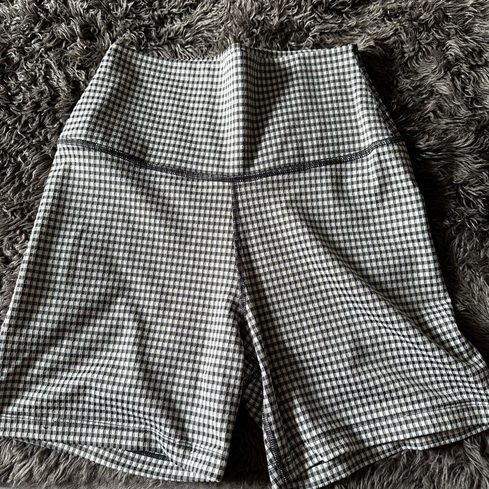 Nike Black and White Bike Shorts